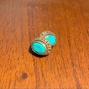 Turquoise studs